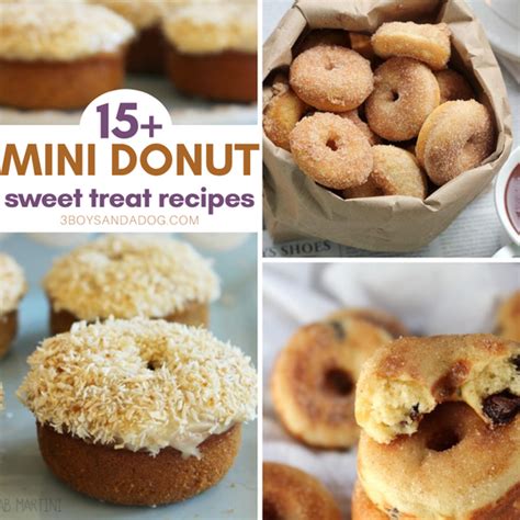 Perfect Mini Donut Recipes | use a donut maker for ease