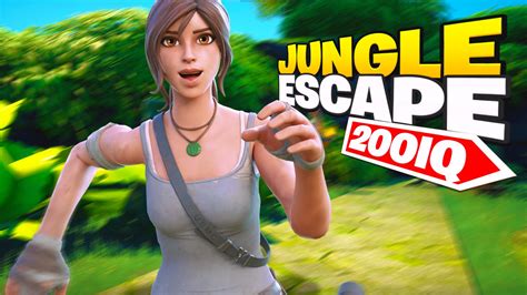 200 Iq Jungle Escape Fortnite Creative Map Code Dropnite