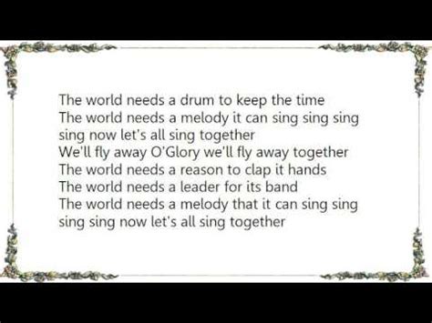 Kenny Rogers World Needs A Melody Lyrics YouTube