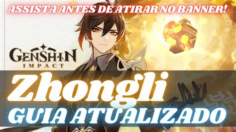 Zhongli Ainda Vale A Pena Guia Com Melhor Build F2p Armas E Artefatos Genshin Impact Youtube