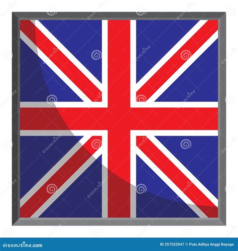 United Kingdom Flag Stock Vector Illustration Of United 257522047