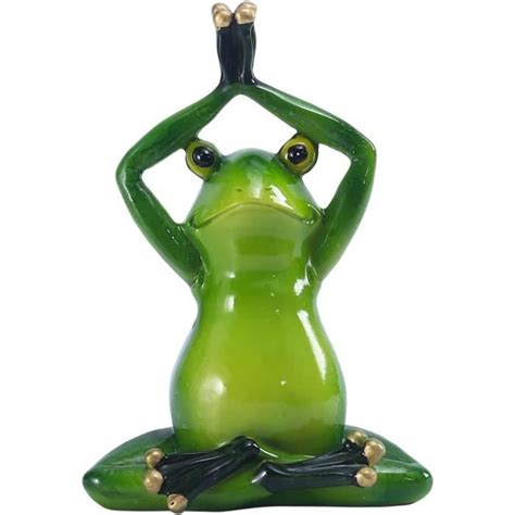 Statue De Grenouille Verte Figurines De Collection Personnalis Es