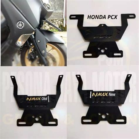 Jual Breket Tatakan Plat Nomor Cha Ready Nmax Lama Nmax New 2020 Aerox