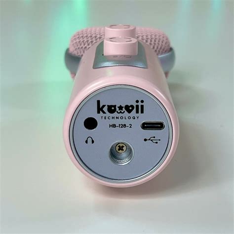 Heart Shaped Usb Microphone Kawaii Lighting