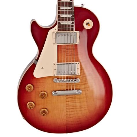 Gibson Les Paul Standard 50s Left Hand Heritage Cherry Guitar Reverb