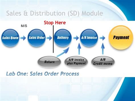 The Sales Order Process In Sap Erp