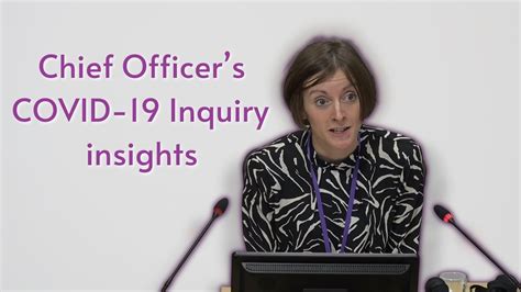 ALLIANCE Chief Officer S Scottish COVID 19 Inquiry Insights Valuing