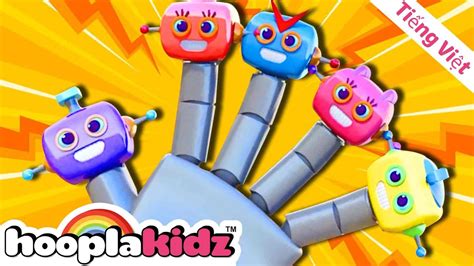 Robot Finger Family Nhạc Thiếu Nhi HooplaKidz Tiếng Việt YouTube