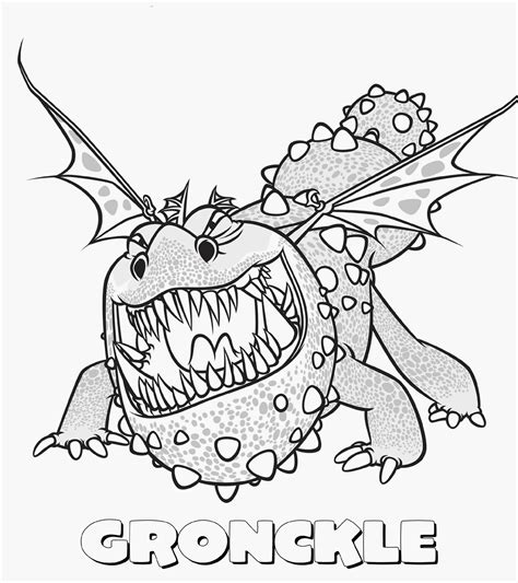 How To Train Your Dragon Printable Coloring Pages