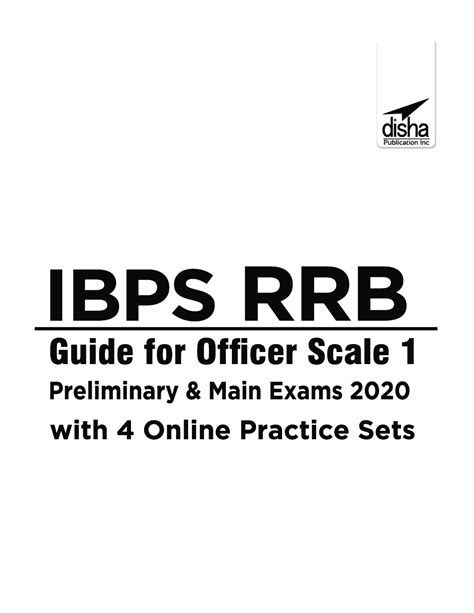 Download Dishas Ibps Rrb Guide For Officer Scale 1 Pre And Main Exams