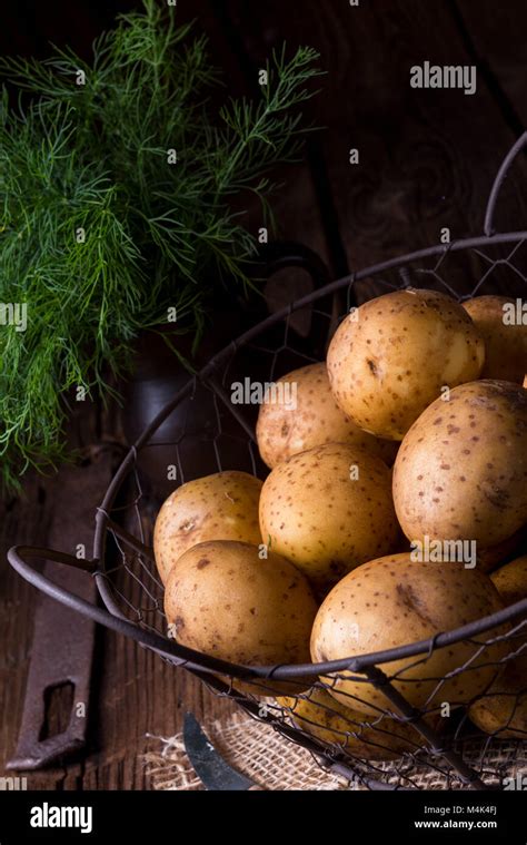 New Small Potatoes Stock Photo Alamy