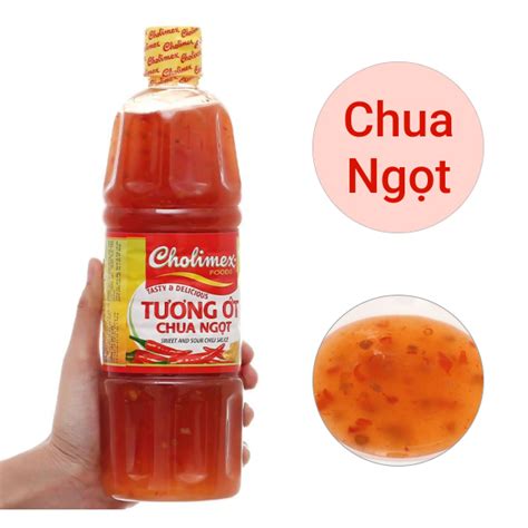 Tương ớt chua ngọt Cholimex chai 830g