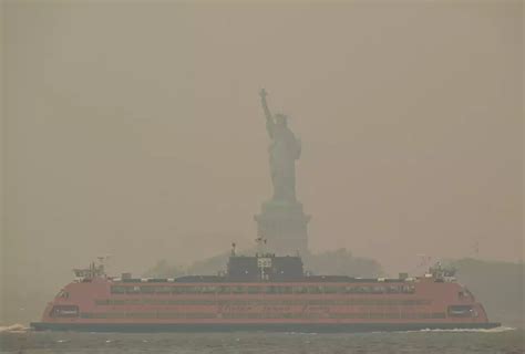 New York Becomes Worlds Most Polluted City As Canadian Wildfires Cause