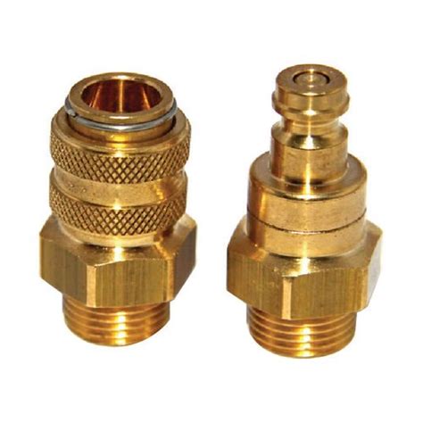 BRASS Parker Rectus Quick Release Couplings QRC Air Water For