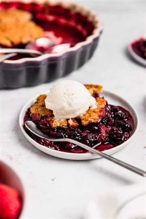 Easy Mixed Berry Cobbler Recipe With Video Cravings Journal