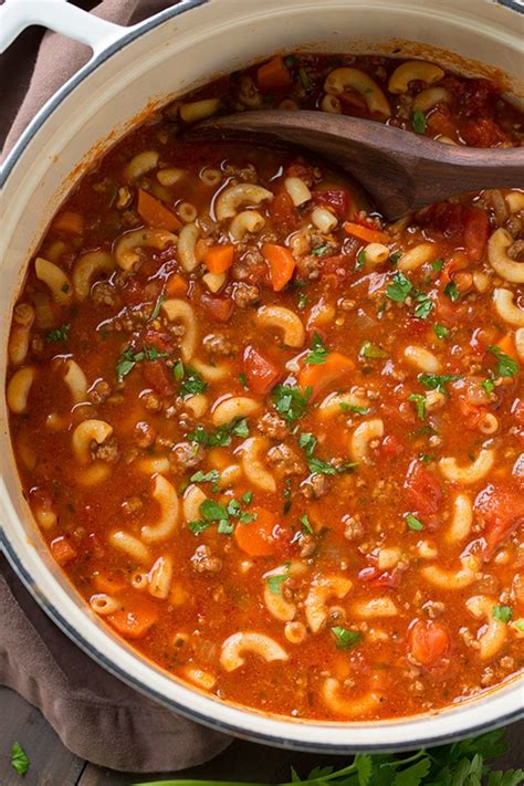 Goulash Recipe Hamburger Tomato Soup