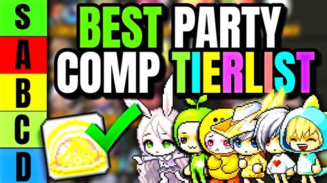 Maplestory Reboot BEST Classes For Party Bossing TIERLIST YouTube