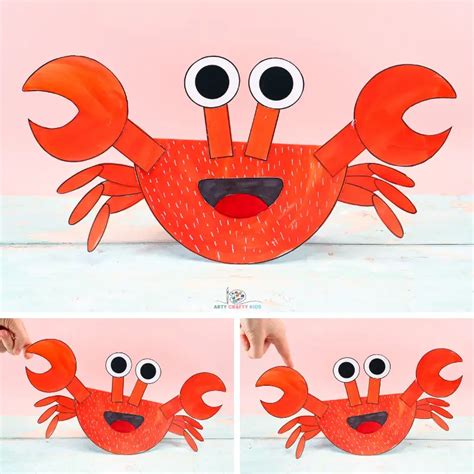 Paper Plate Crab Craft Artofit