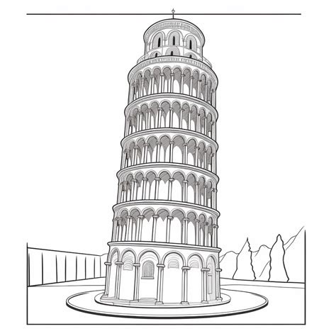 Disegni Da Colorare Monumenti Italiani Disegni Da Colorare Per Bambini