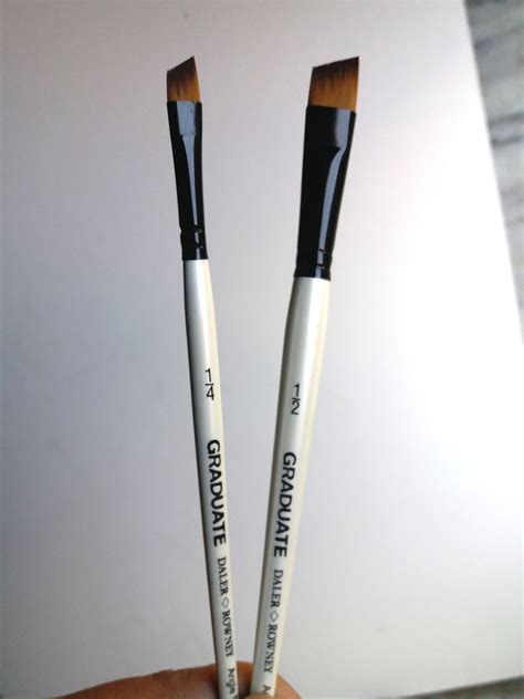 Daler Rowney Graduate Angle Shader Paint Brushes