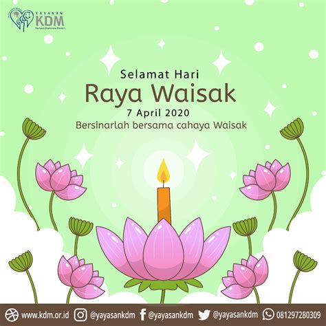 Kartu Ucapan Selamat Hari Raya Waisak IMAGESEE