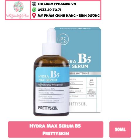 Prettyskin Tinh Ch T Ph C H I D Ng Tr Ng Hydra B Max Serum