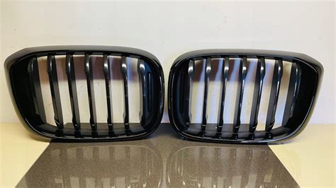 Atrapa Nerki Grill R L BMW X3 G01 X4 G02 Czarne 51138469959