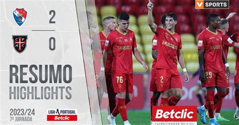 Résultat Gil Vicente Casa Pia 2 0 la 7e journée de Liga Portugal