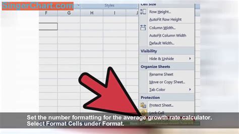 How To Calculate Average Growth Rate In Excel Youtube