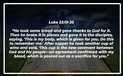 Important Bible Verses About Communion Bible Repository