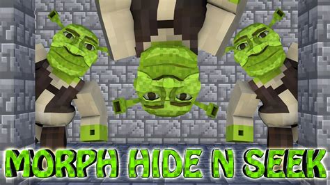 Minecraft Morph Hide And Seek Shrek Mod Shrek Movie Youtube