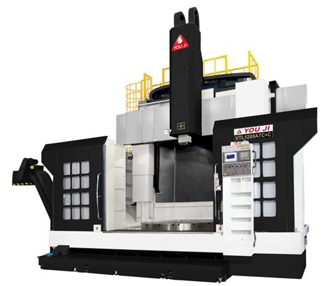 You Ji YV Range Of Vertical Lathes TDT Machine Tools