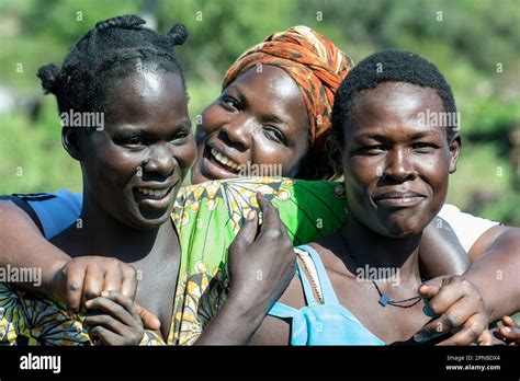 Northern Ugandan Female Celebrity Singer Jenneth Prischa In The Centre