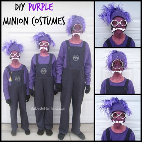 Minion Halloween Costumes - Babes In Hairland