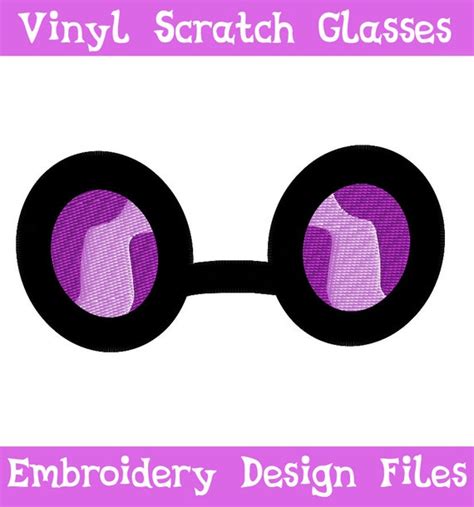 Vinyl Scratch Glasses