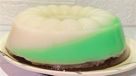 Resep Dan Cara Membuat Puding Susu Pandan Coklat Mudah Dan Enak Banget Pudingsusupandancoklat