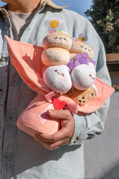 Smoko Friends Bouquet Plush Japanese New Year Sweet Bouquet Super