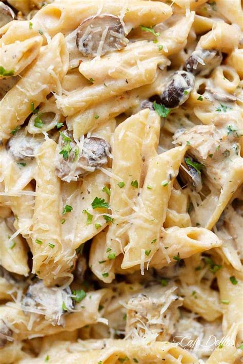 Top Imagen One Pot Creamy Mushroom Pasta Abzlocal Fi