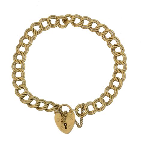 Lot 51 A 9ct Gold Bracelet