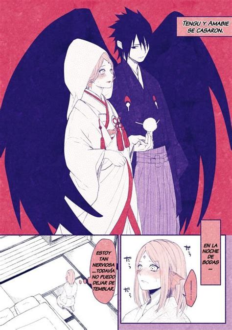 Doujinshis De Sakura Haruno『єѕραη̃σℓ』 Tengu Y Amabie Sasusaku