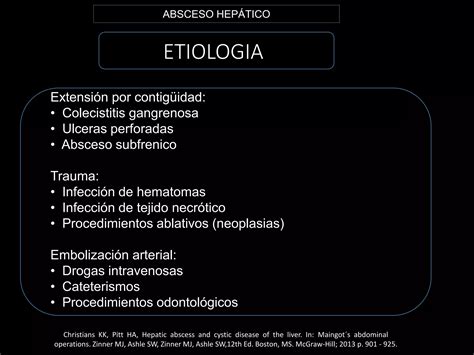 Absceso Hepático Piogeno y Amebiano PPT