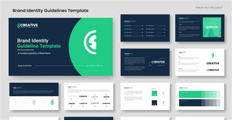 Présentation des directives de marque et modèle de guide d identité de