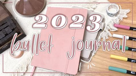 2023 Bullet Journal Setup Easy Minimal Bullet Journal Set Up 2023