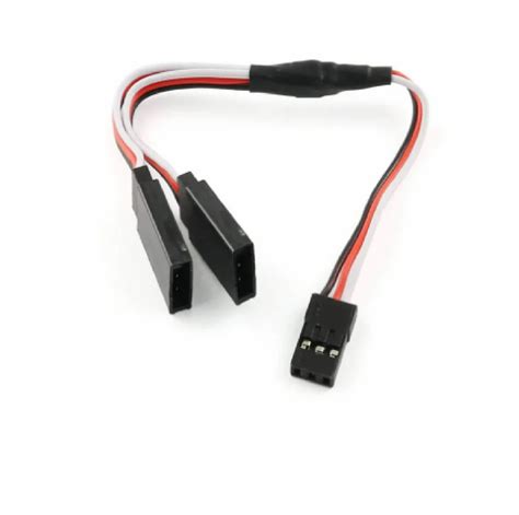 Y Type Servo Extension Wire Jr Male To Futaba Female Y Type Servo At