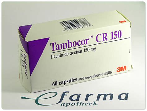 Tambocor Cr Capsule Mga 150mg