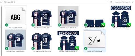 Arte Vetor Camisa Psg Nike Titular Paris Saint Germain