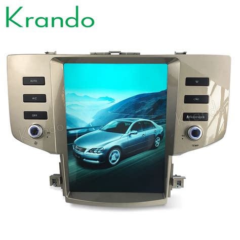 Krando Android Tesla Style Vertical Screen Car Navigation For