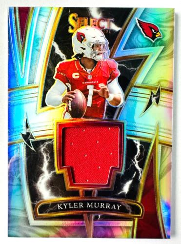 Panini Select Sparks Relics Sp Kmu Kyler Murray Mem For