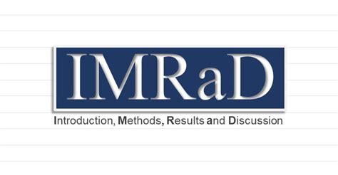IMRAD-структура научной статьи