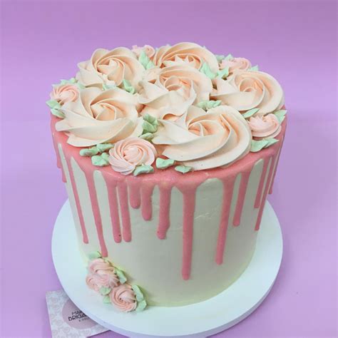 Bolo De Festa Drip Cake Flores Elo Produtos Especiais Hot Sex Picture